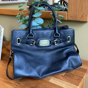Michael Kors Black Leather Bag